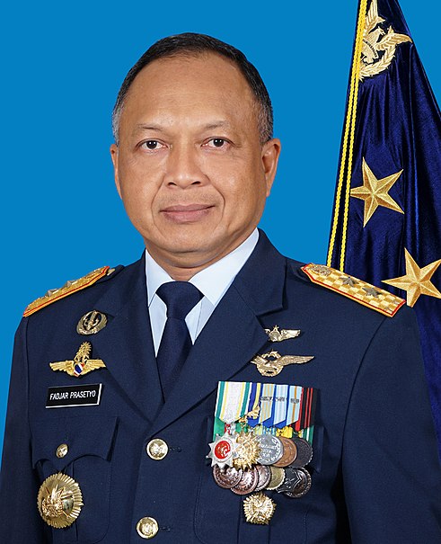พลอากาศเอก ฟัดจาร์ ปราเซตโย เสนาธิการกองทัพอากาศอินโดนีเซีย